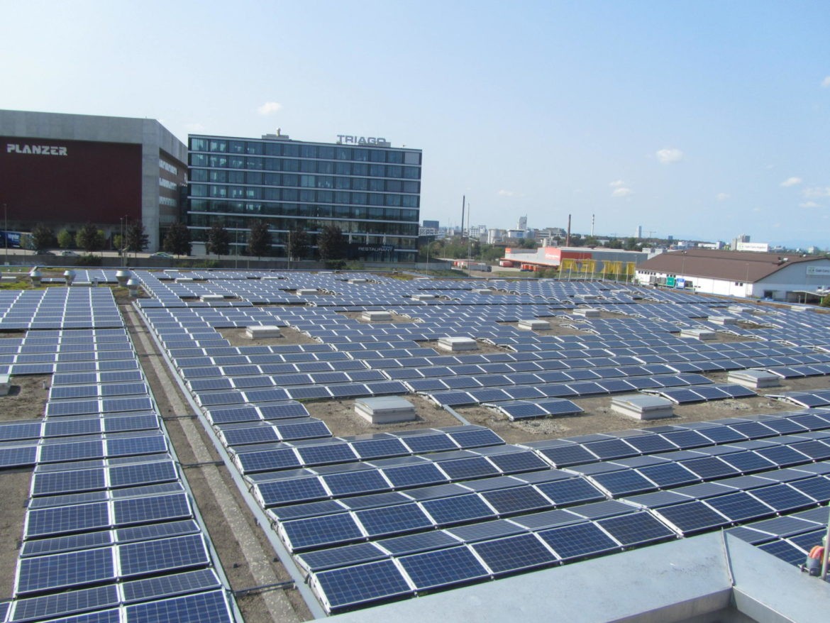 IKEA Pratteln 977 kWp