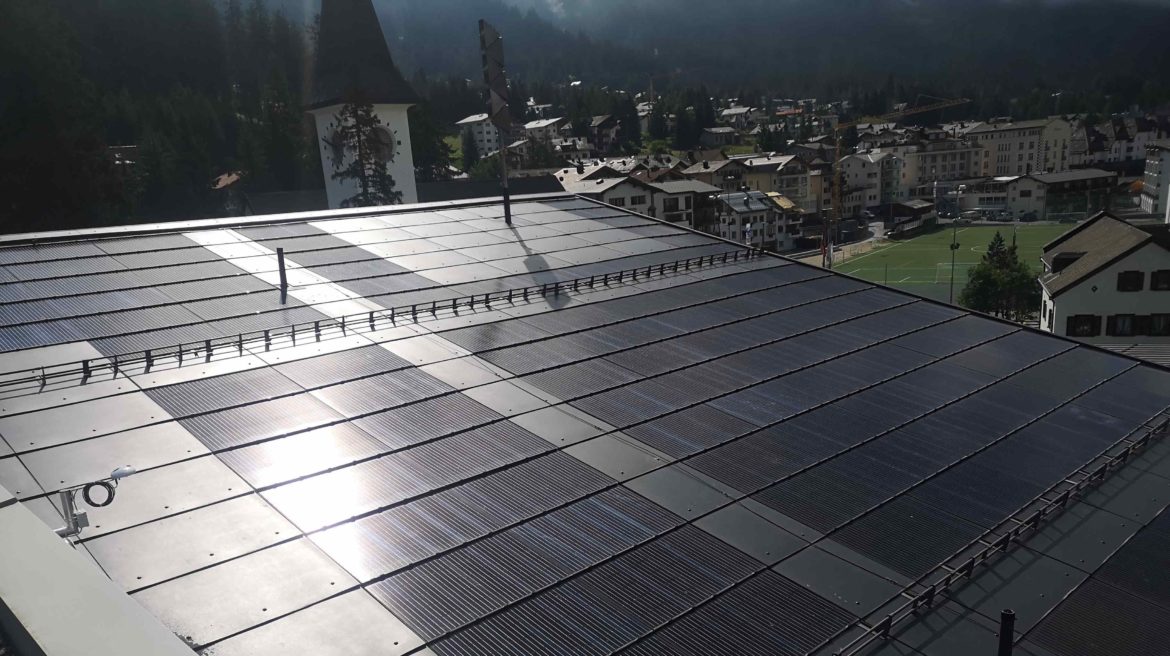 Schule AULA Lenzerheide 66 kWp